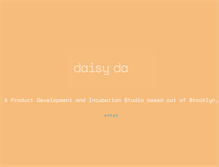 Tablet Screenshot of daisydaisy.com